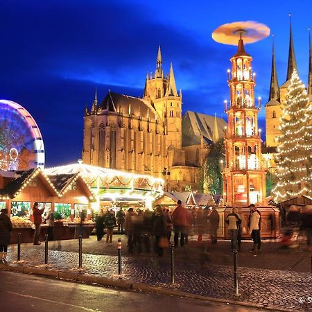 Ferienwohnung Zur Trolle Erfurt Zewnętrze zdjęcie
